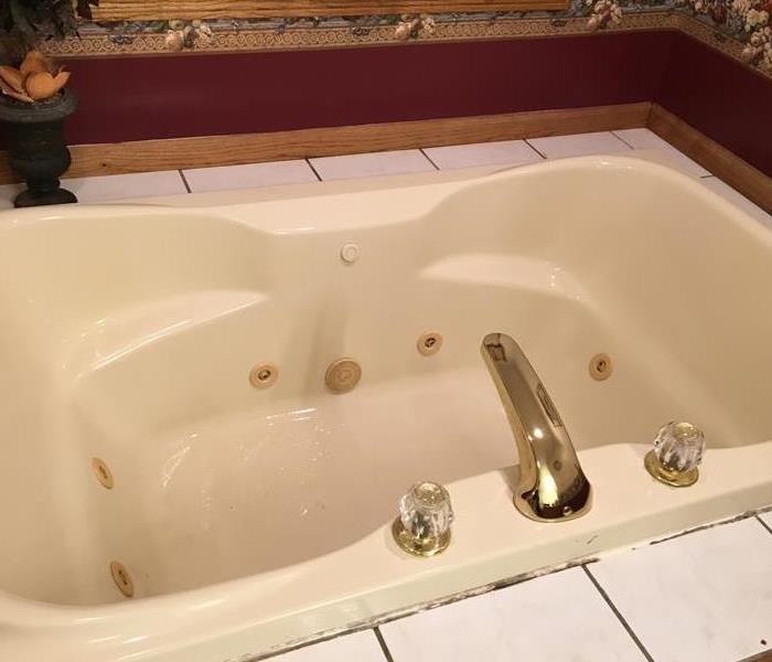 Cleaned Bath Tub from Fire